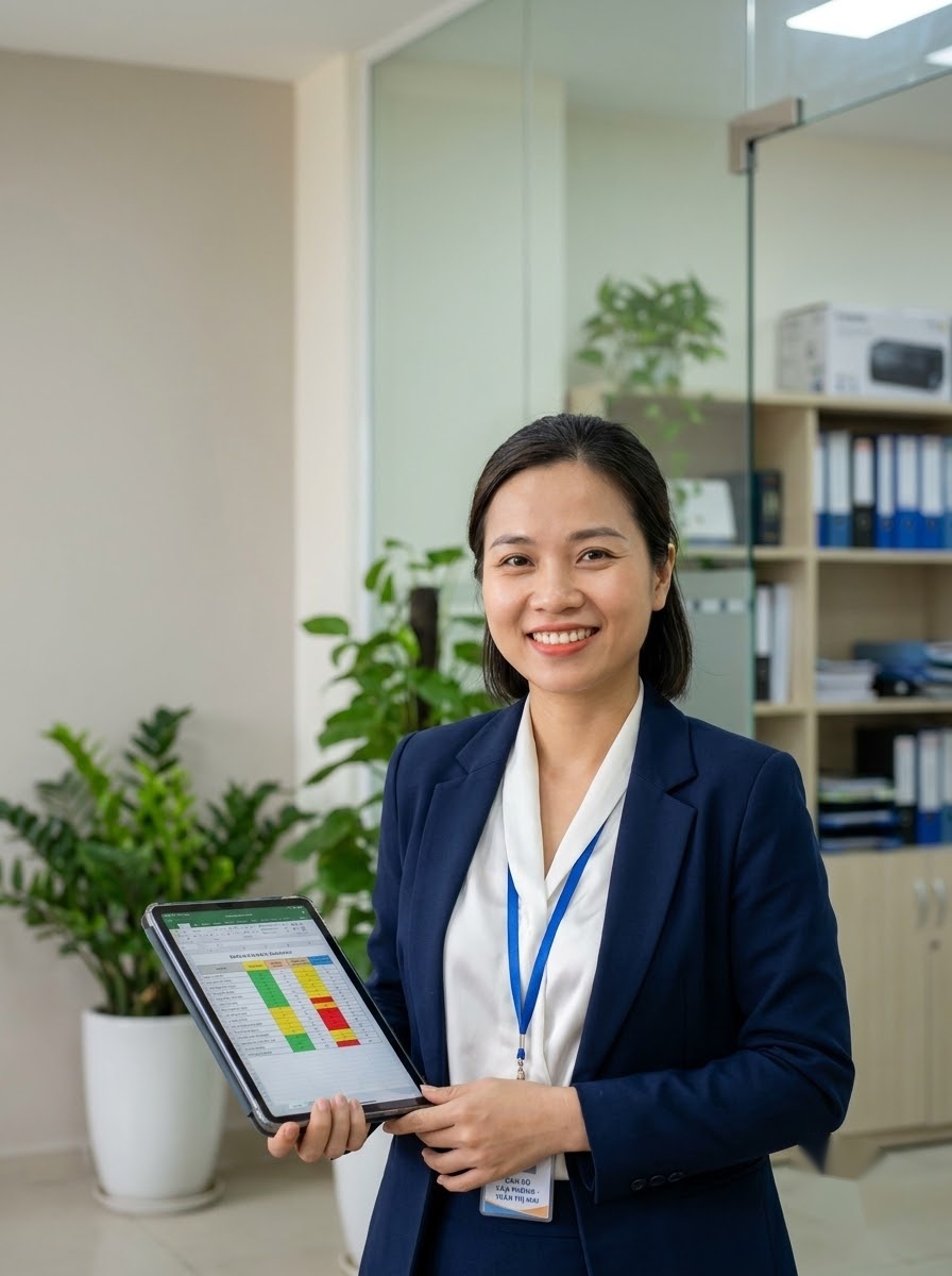 NHÂN VIÊN THIẾT BỊ • THƯ VIỆN • VĂN THƯ