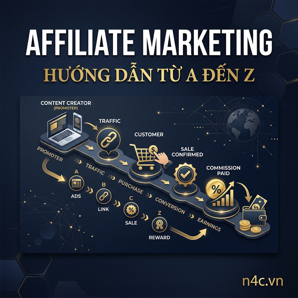 Affiliate Marketing 2026: Hướng Dẫn Toàn Tập Từ A-Z