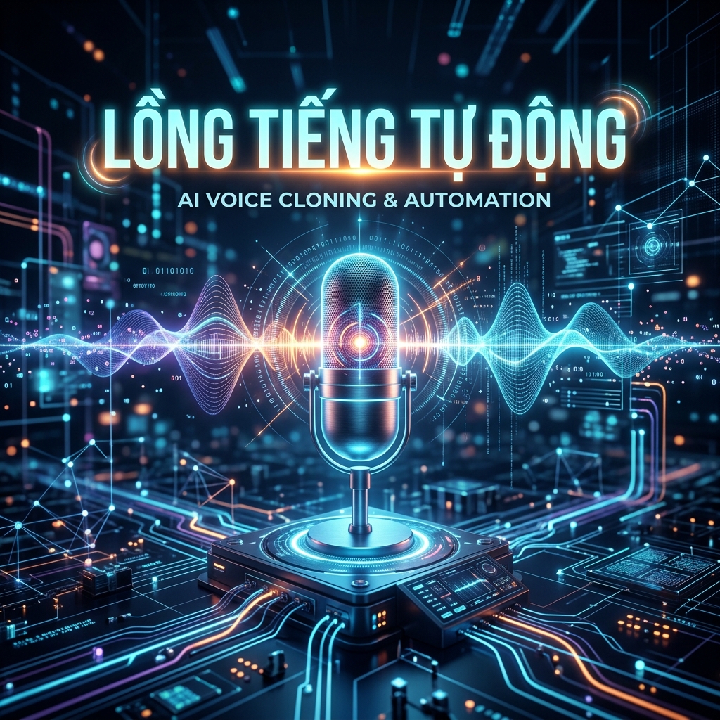 Tự động hóa lồng tiếng Edge-TTS và Voice Clone 2026