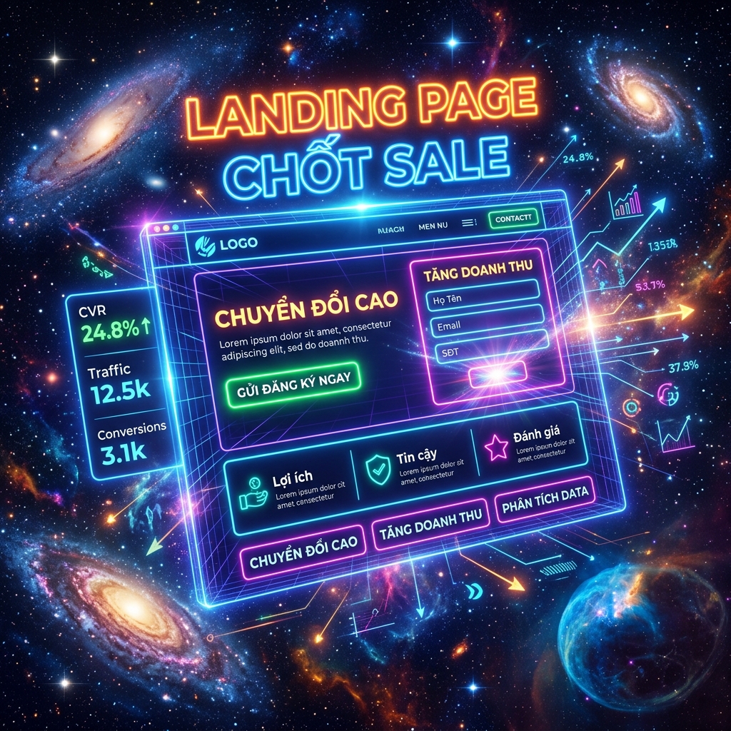 Sử dụng Claude Design lập Landing Page chốt sale